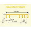 Карниз для штор D8