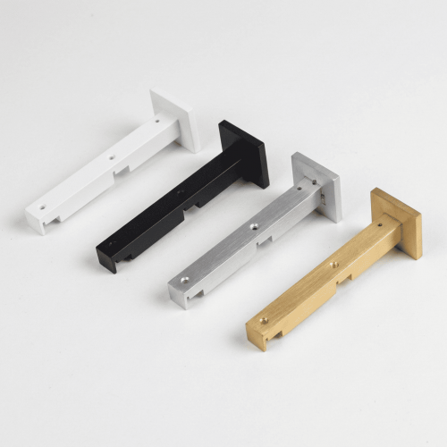 Двухрядный карниз Design Quadro белый матовый