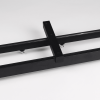 Двухрядный карниз Design Quadro белый матовый
