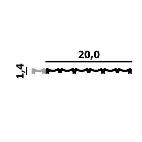 Стеновая панель P121 Перфект Plus