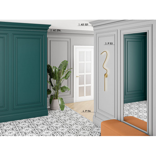 Плинтус P114 Perfect Plus 18*1.8*200 см