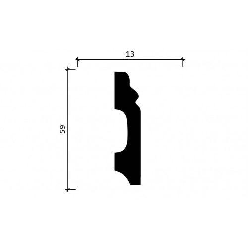 Плинтус DD27