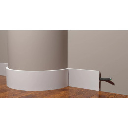Гибкий плинтус напольный DD709F Décor Dizayn, 10*1,3*200 см
