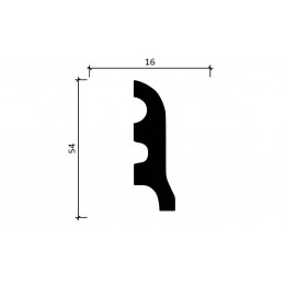 Плинтус DD18