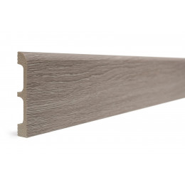 Плинтус Décor Dizayn 706-80SH окрашенный, 8*1,3*240 см