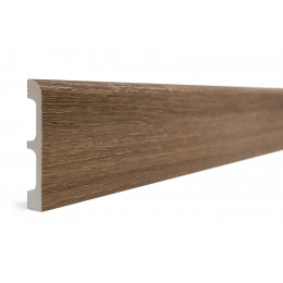 Плинтус Décor Dizayn 706-92SH окрашенный, 8*1,3*240 см 