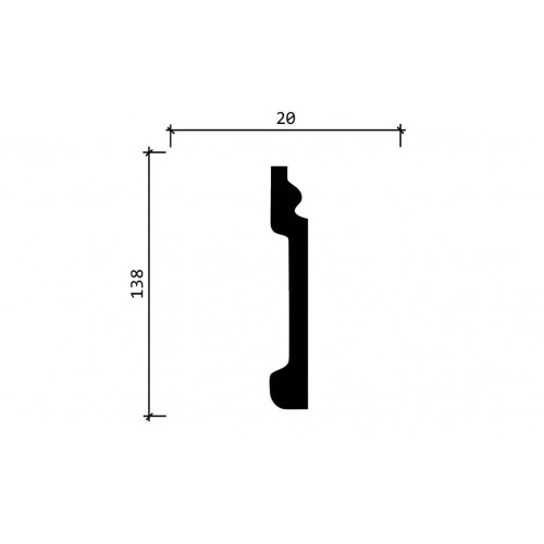 Плинтус DD31