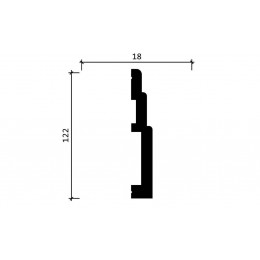 Плинтус DD705