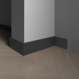 Плинтус Décor Dizayn 708-100SH окрашенный, 8*1,3*240 см