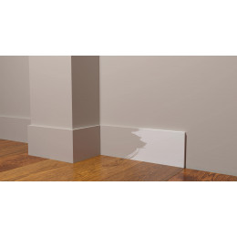 Плинтус Décor Dizayn DD12 под покраску, 9,9*0,8*200 см