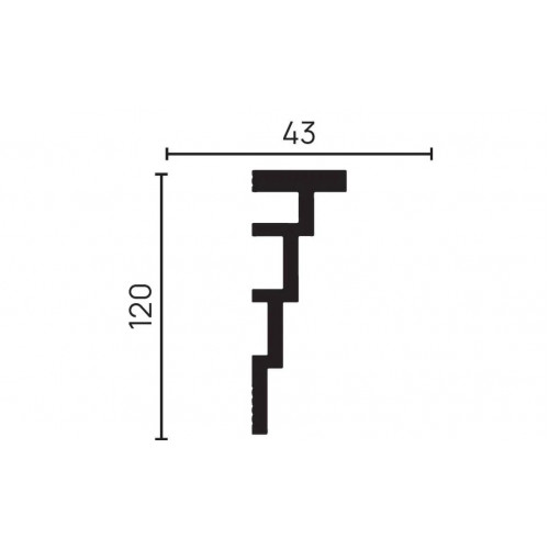 Карниз DD514