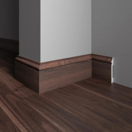Плинтус Décor Dizayn 005-88SH окрашенный 7,9*1,3*240 см 