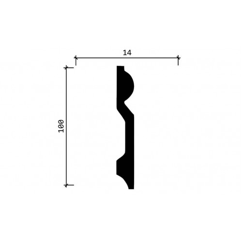 Плинтус DD137