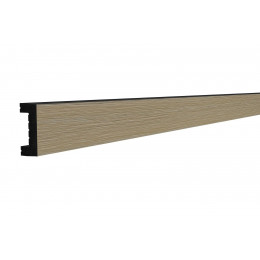 Декоративная рейка 626-63SH Decor Dizayn, 3*1,3*200 см, элемент реечной стеновой панели
