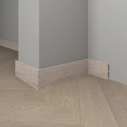 Плинтус Décor Dizayn 708-80SH окрашенный, 8*1,3*240 см