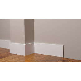 Плинтус Décor Dizayn DD12 под покраску, 9,9*0,8*200 см