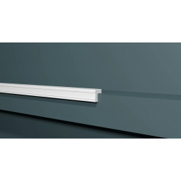 Молдинг на угол стены 116S A Décor-Dizayn 2,2*2,2*200 см, декоративный, белый под покраску