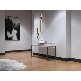 Плинтус Décor Dizayn 708-100SH окрашенный, 8*1,3*240 см