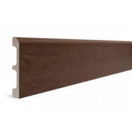 Плинтус Décor Dizayn 706-82SH окрашенный, 8*1,3*240 см