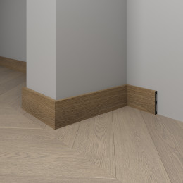 Плинтус Décor Dizayn 708-64SH окрашенный, 8*1,3*240 см
