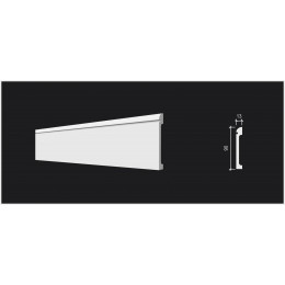Плинтус Décor Dizayn DD715 под покраску 9*1,3*200 см