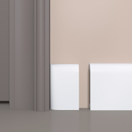Торцевая заглушка для плинтуса П16 Bello Deco 80×50 мм, полистирол