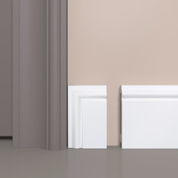 Торцевая заглушка для плинтуса П3 Bello Deco 80×50 мм, полистирол