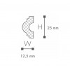 Декоративный молдинг HDPS WL7 NMC
