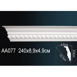 Гибкий карниз из полиуретана Перфект AA077F