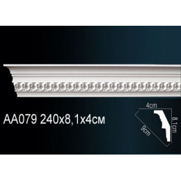Гибкий карниз из полиуретана Перфект AA079F