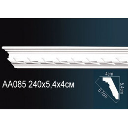 Гибкий карниз из полиуретана Перфект AA085F