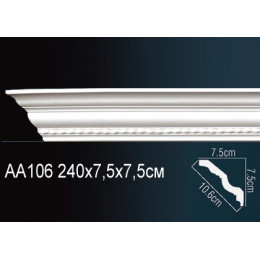 Гибкий карниз из полиуретана Перфект AA106F