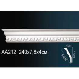 Гибкий карниз из полиуретана Перфект AA212F