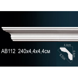 Гибкий карниз Перфект AB112F полиуретан