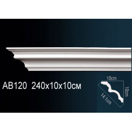 Гибкий карниз Перфект AB120Flex полиуретан