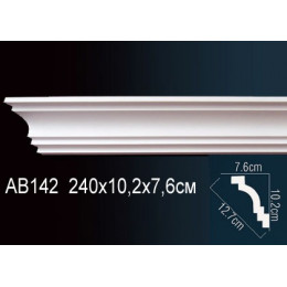 Гибкий карниз Перфект AB142F полиуретан