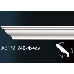 Гибкий карниз Перфект AB172F полиуретан