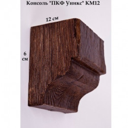 Консоль для балок КМ12 Темный дуб
