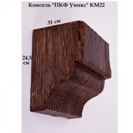 Консоль для балок КМ22 Темный дуб