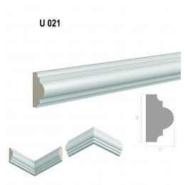 Молдинг U 021i