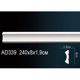 Молдинг гибкий AD339F