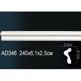 Гибкий декоративный молдинг AD346F Перфект