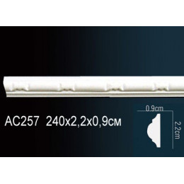 Гибкий молдинг для стен AC257F Перфект декоративный