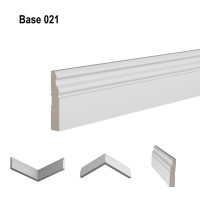 Напольный плинтус Base 021i Ultrawood 6*1.2*200 см