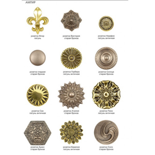 Карниз Перо Ампир 30 мм